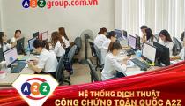 Dịch Thuật Tiếng Ý - Italia Sang Tiếng Việt Tại A2Z Huyện Sơn Tịnh