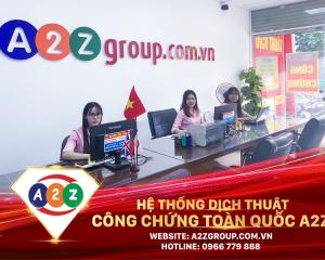 Dịch Hợp Đồng Tiếng Pháp Tại A2Z Huyện Minh Long